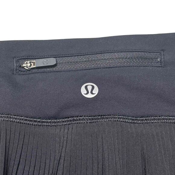 Lululemon Pleat To Street Mid-Rise Skirt *Black - Picture 5 of 9